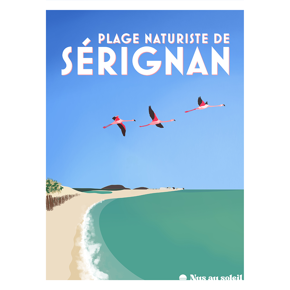 Affiche de décoration naturiste