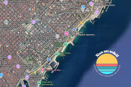 Plage naturiste à Barcelone