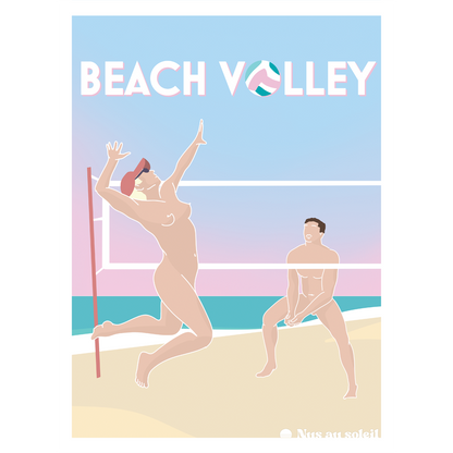 affiche-beach-volley-naturiste-nus-au-soleil-illustration-plage