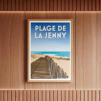Affiche de nudisme en Gironde