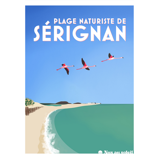 Affiche de décoration naturiste