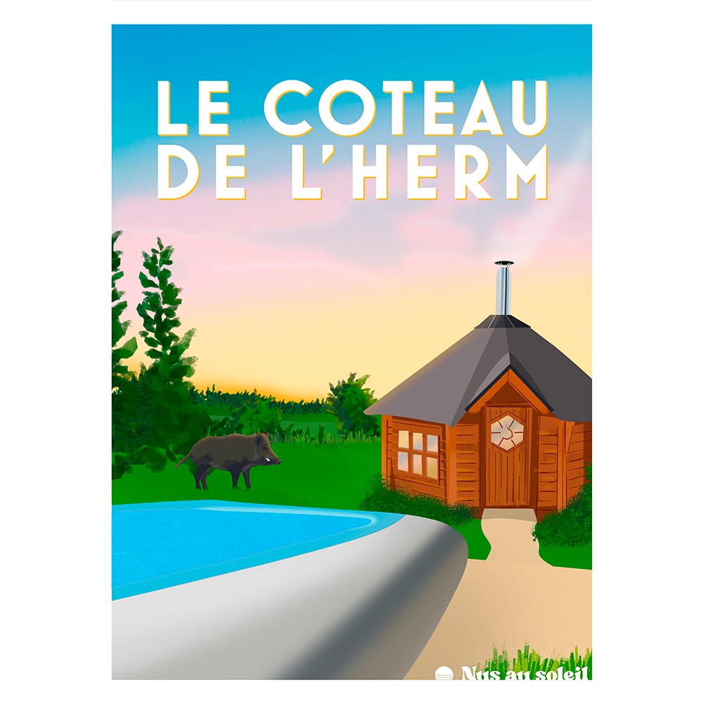 Le Coteau de l'Herm – Camping naturiste Dordogne