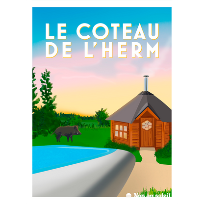 Le Coteau de l'Herm – Camping naturiste Dordogne