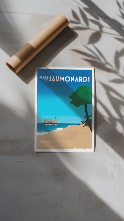 Plage des Saumonards - île d'Oléron